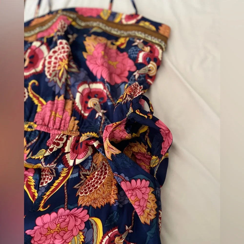 Jaase Colorful Bohemian Romper With Sequins